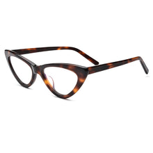 Load image into Gallery viewer, 2023 UV400 Clear Lens Cat Women Eyeglasses Brown/Black/White Frame
