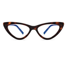 Load image into Gallery viewer, 2023 UV400 Clear Lens Cat Women Eyeglasses Brown/Black/White Frame