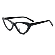 Load image into Gallery viewer, 2023 UV400 Clear Lens Cat Women Eyeglasses Brown/Black/White Frame