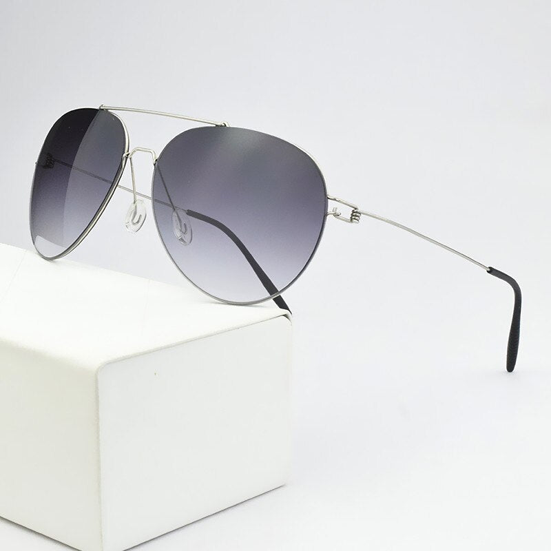 2023 Ultralight retro sunglass TAG Brand Design sun glasses men driving lenses Gradient sun glasses women Titanium T3025 oculos