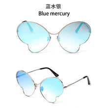 Load image into Gallery viewer, 2023 Vintage Butterfly Wings Sunglasses Rimless Women Clear Lens Eyewear Men Pink Sun Glasses UV400 Eyewear Female