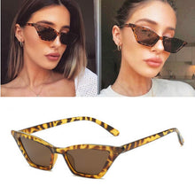 Load image into Gallery viewer, 2023 Vintage Cat Eye Sunglasses Women Brand Retro Glasses Female oculos lentes de sol Black Leopard Sun glasses UV400 Eyewear