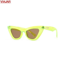 Load image into Gallery viewer, 2023 Vintage Cat eye Women's Sunglasses Men Sexy Retro Small Women Cat Eye Sun Glasses Brand Designer Eyewear Female