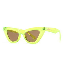 Load image into Gallery viewer, 2023 Vintage Cat eye Women's Sunglasses Men Sexy Retro Small Women Cat Eye Sun Glasses Brand Designer Eyewear Female