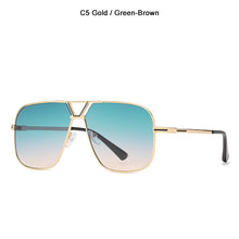 Load image into Gallery viewer, 2023 Vintage Classic Pilot Metal Style Gradient Sunglasses Men Driving Brand Design Sun Glasses Oculos De Sol