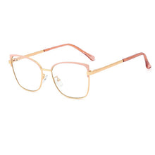 Load image into Gallery viewer, 2023 Vintage Eyeglasses Frames For Women Clear Square Blue Light Glasses Frame Metal Transparent Computer Women's Eyeglasses