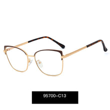 Load image into Gallery viewer, 2023 Vintage Eyeglasses Frames For Women Clear Square Blue Light Glasses Frame Metal Transparent Computer Women's Eyeglasses