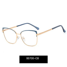 Load image into Gallery viewer, 2023 Vintage Eyeglasses Frames For Women Clear Square Blue Light Glasses Frame Metal Transparent Computer Women's Eyeglasses