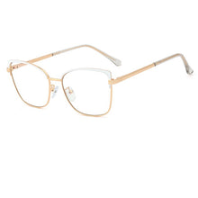Load image into Gallery viewer, 2023 Vintage Eyeglasses Frames For Women Clear Square Blue Light Glasses Frame Metal Transparent Computer Women's Eyeglasses
