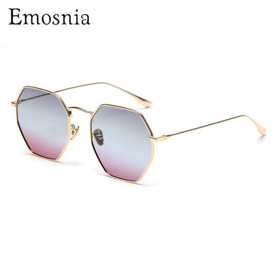 2023 Vintage Polygon Polarized Sunglasses Women Men Driving Metal Frame  Brand Design Sun Glasses Outdoor UV400