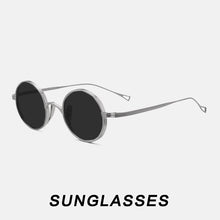 Load image into Gallery viewer, 2024 Vintage Pure Titanium Glasses Frame Men Round Optical Myopia Prescription Eyeglasses Frame Women  Brand Small Eyewear
