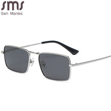 Load image into Gallery viewer, 2023 Vintage Rectangle Sunglasses Men Women Steampunk Metal Frame Sunglasses Retro Sun Glasses Women  Brand Eyewear