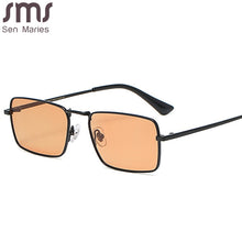 Load image into Gallery viewer, 2023 Vintage Rectangle Sunglasses Men Women Steampunk Metal Frame Sunglasses Retro Sun Glasses Women  Brand Eyewear