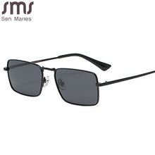 Load image into Gallery viewer, 2023 Vintage Rectangle Sunglasses Men Women Steampunk Metal Frame Sunglasses Retro Sun Glasses Women  Brand Eyewear