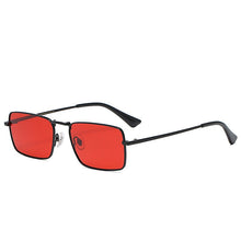 Load image into Gallery viewer, 2023 Vintage Rectangle Sunglasses Men Women Steampunk Metal Frame Sunglasses Retro Sun Glasses Women  Brand Eyewear
