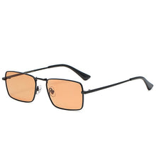 Load image into Gallery viewer, 2023 Vintage Rectangle Sunglasses Men Women Steampunk Metal Frame Sunglasses Retro Sun Glasses Women  Brand Eyewear