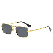 Load image into Gallery viewer, 2023 Vintage Rectangle Sunglasses Men Women Steampunk Metal Frame Sunglasses Retro Sun Glasses Women  Brand Eyewear