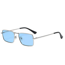Load image into Gallery viewer, 2023 Vintage Rectangle Sunglasses Men Women Steampunk Metal Frame Sunglasses Retro Sun Glasses Women  Brand Eyewear