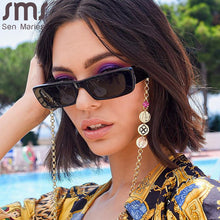 Load image into Gallery viewer, 2023 Vintage Rectangle Sunglasses Women Men Steampunk Retro Sunglasses Men Punk Eyeglasses  Brand Designer Eyewear