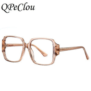 2023 Vintage Square Leopard Glasses Frame Women Designer Optical Anti-blue Eyeglasses Female Spectacles Oculos Feminino