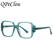 Load image into Gallery viewer, 2023 Vintage Square Leopard Glasses Frame Women Designer Optical Anti-blue Eyeglasses Female Spectacles Oculos Feminino
