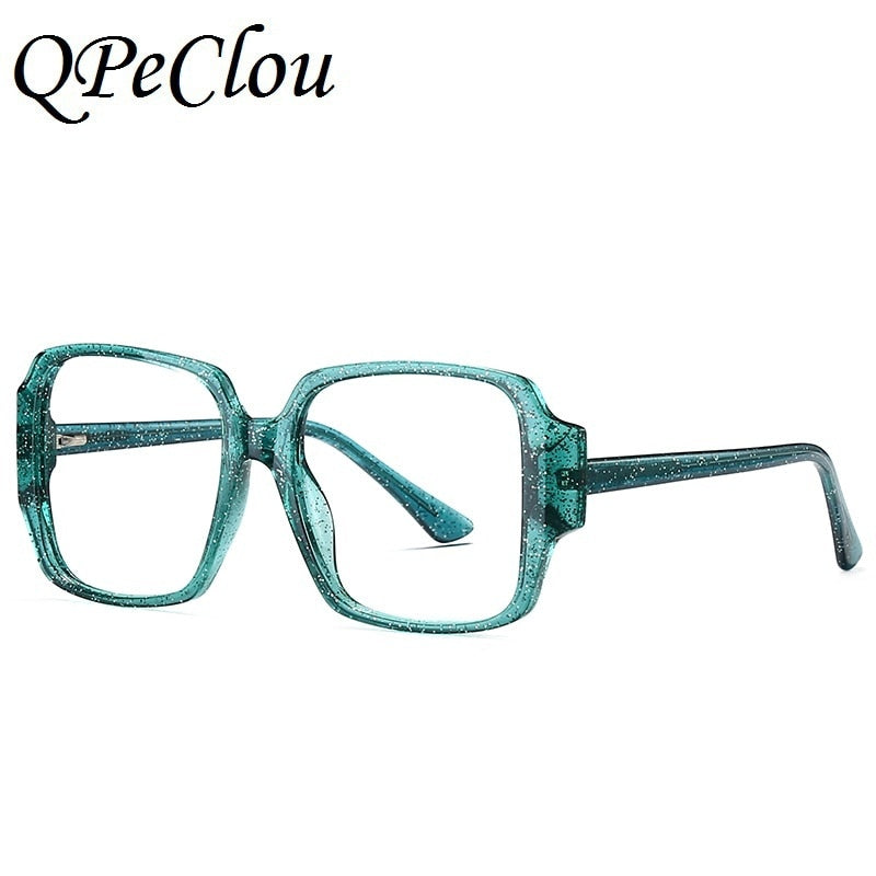 2023 Vintage Square Leopard Glasses Frame Women Designer Optical Anti-blue Eyeglasses Female Spectacles Oculos Feminino