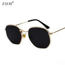 Load image into Gallery viewer, 2022 Vintage Sunglasses Men Square Metal Frame Sunglasses Pilot Mirror Classic Retro Sun Glasses Women  Summer  Eyewear