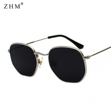 Load image into Gallery viewer, 2022 Vintage Sunglasses Men Square Metal Frame Sunglasses Pilot Mirror Classic Retro Sun Glasses Women  Summer  Eyewear