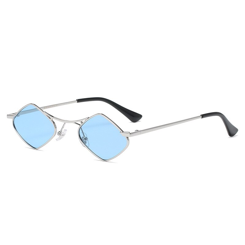 2023 Vintage Sunglasses Men Women Small Metal Frame Sunglasses Retro Classic Square Sun Glasses Women  Eyewear