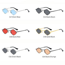 Load image into Gallery viewer, 2023 Vintage Sunglasses Men Women Small Metal Frame Sunglasses Retro Classic Square Sun Glasses Women  Eyewear