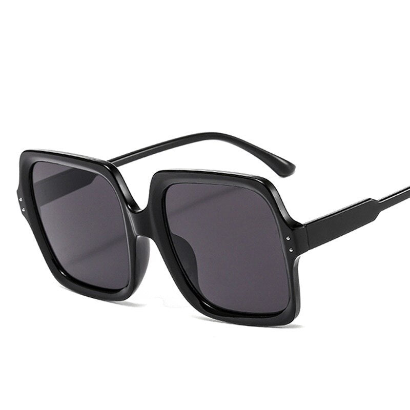2023 Vintage Sunglasses Square Large Frame Sunglasses Women Brand Designer  Retro Gradient Color Sunglasses Eyewear UV400