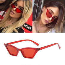 Load image into Gallery viewer, 2023 Vintage Sunglasses Women Brand Retro Sunglasses oculos lentes de sol Ladies Black Leopard Cat Eye Sun glasses UV400 okulary