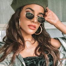Load image into Gallery viewer, 2023 Vintage sunglasses women Oval glasses  brand sunglasses Men classics gafas de sol hombre gafas de sol mujer