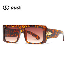 Load image into Gallery viewer, 2023 Woman Trending Vingtage Retail Wide Plastic  Sunglasses Shades Rectangle Oversize 2023