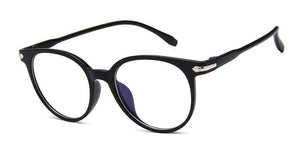 Women Glasses Frame Men Anti Blue Light Eyeglasses Frame Vintage Round Clear Lens Glasses Optical Spectacle Frame