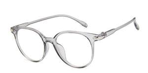 Women Glasses Frame Men Anti Blue Light Eyeglasses Frame Vintage Round Clear Lens Glasses Optical Spectacle Frame