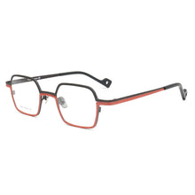 Load image into Gallery viewer, 2022 Women Pure Titanium Glasses Frames Men Square Eyeglasses Frames Optical Metal Light Eyeglass Frames Blue Red Prescription