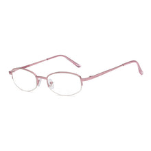 Load image into Gallery viewer, 2023 Women Thin Frame Half Frame Metal Alloy Anti-fatigue Reading Glasses  Purple Presbyopic Glasses +1.0 To +4.0