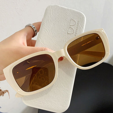 2023 Women's Square Sunglasses TVintage Brand Designer Rectangle Sun Glasses Women Men Eyewear Shades UV400 gafas de sol