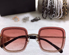 Load image into Gallery viewer, 2023 brand designer women metal sunglass  selling unisex moldel with original case fast delivery