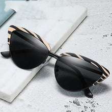 Load image into Gallery viewer, 2023 cat&#39;s eye women&#39;s Sunglasses plastic metal mixed frame sunglasses street shooting European and American Sunglasses