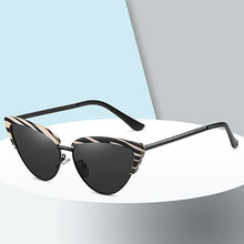 Load image into Gallery viewer, 2023 cat&#39;s eye women&#39;s Sunglasses plastic metal mixed frame sunglasses street shooting European and American Sunglasses