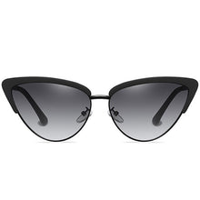 Load image into Gallery viewer, 2023 cat&#39;s eye women&#39;s Sunglasses plastic metal mixed frame sunglasses street shooting European and American Sunglasses