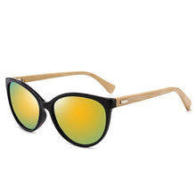 Load image into Gallery viewer, 2023 classic wooden sunglasses men women cat eye sunglasses brand  sunglasses party summer glass