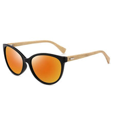 Load image into Gallery viewer, 2023 classic wooden sunglasses men women cat eye sunglasses brand  sunglasses party summer glass