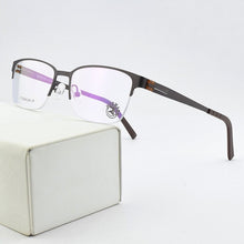 Load image into Gallery viewer, 2023 Brand Square titanium glasses frame men eye glasses frames for men spectacle frames myopia prescription eyeglasses