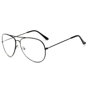 2023 Occhiali da vista unisex grandi rotondi oversize con lenti trasparenti Occhiali da vista vintage retrò con montatura in metallo Occhiali in lega solida 