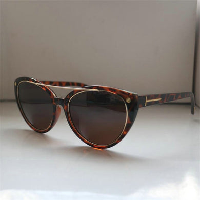 2023 metal tf sunglasses men women sun glasses leopard brown metal vintage oculos de sol feminino UV400 Eyewear