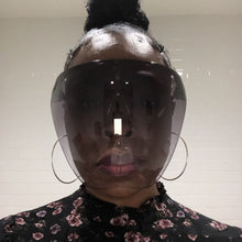 Load image into Gallery viewer, 2022 futuristic Men's Women's Faceshield Protective Goggles Blocc Glasses Anti-Spray Mask big oversized square sunglasses uv400