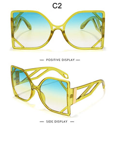 2023 gorgeous and avant-garde cat-eye shape sunglasses for men and women, personality, , series